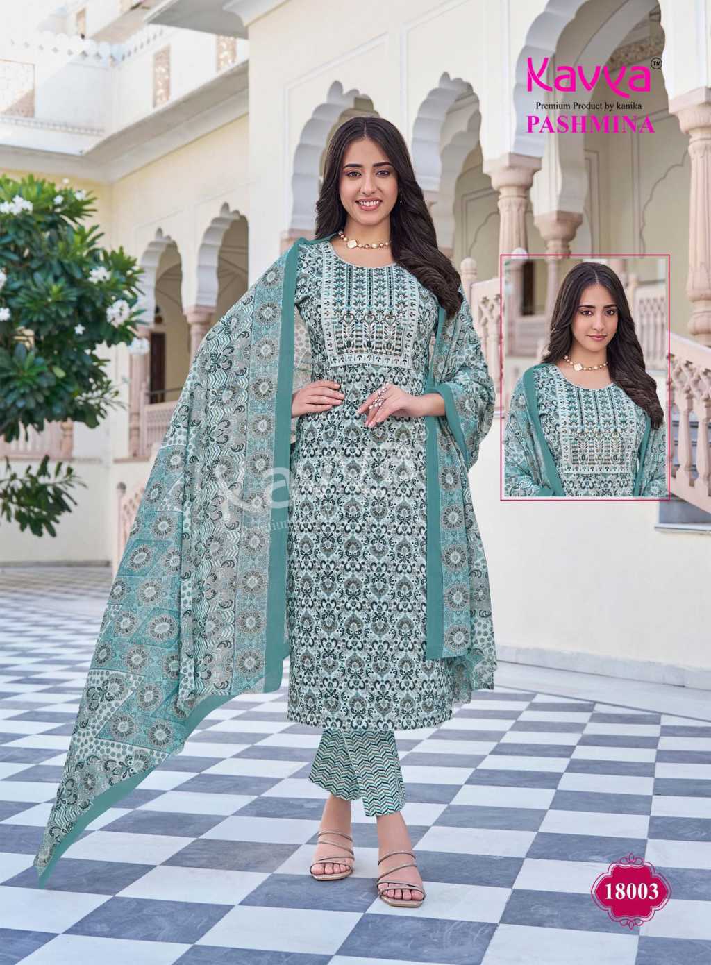 Kavya Pashmina Vol 18 Readymade Suit Catalog 10 Pcs (5) Kavya Pashmina Vol 18 Readymade Suit Catalog 10 Pcs - Image 6