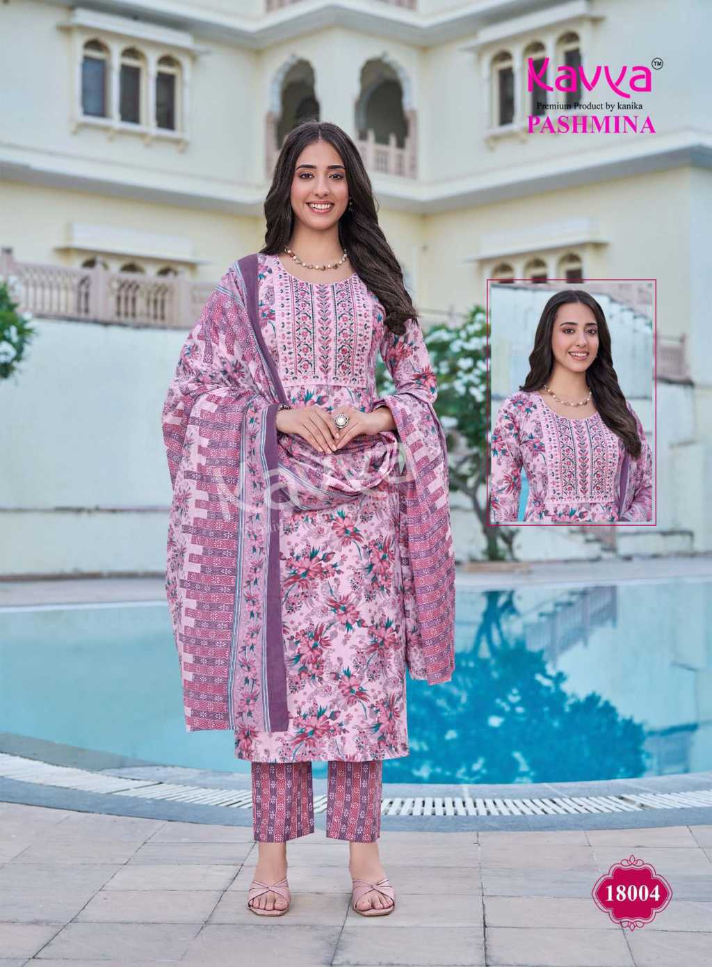 Kavya Pashmina Vol 18 Readymade Suit Catalog 10 Pcs (7) Kavya Pashmina Vol 18 Readymade Suit Catalog 10 Pcs - Image 8