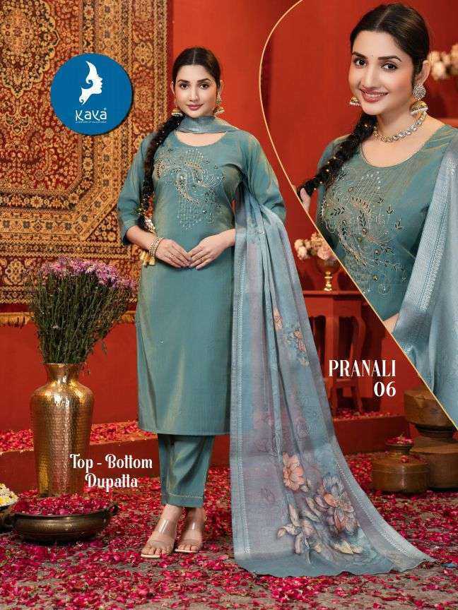 Kaya Pranali Fancy Readymade Salwar Suit Catalog 6 Pcs (2) Kaya Pranali Fancy Readymade Salwar Suit Catalog 6 Pcs - Image 3