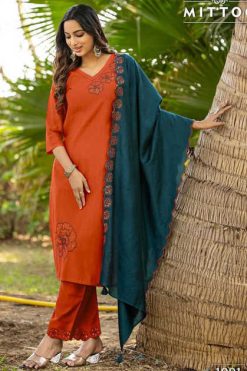 Mittoo Elite Kurti with Dupatta Bottom Viscose Catalog 6 Pcs 247x371 - Surat Fabrics