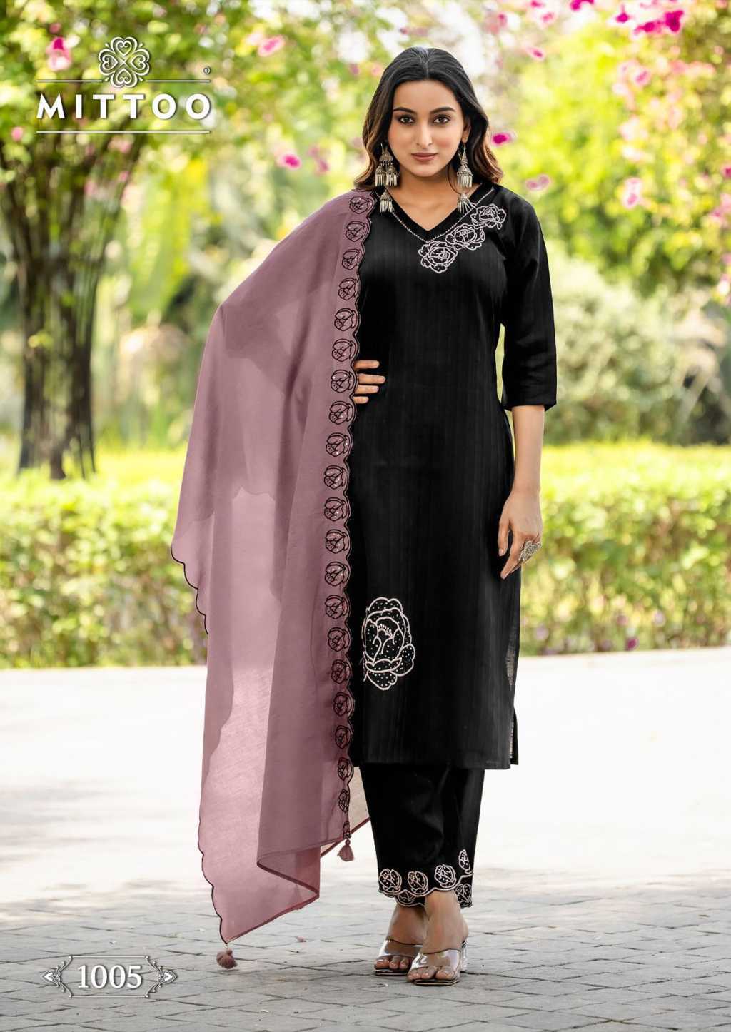 Mittoo Elite Kurti with Dupatta Bottom Viscose Catalog 6 Pcs (4) Mittoo Elite Kurti with Dupatta Bottom Viscose Catalog 6 Pcs - Image 5