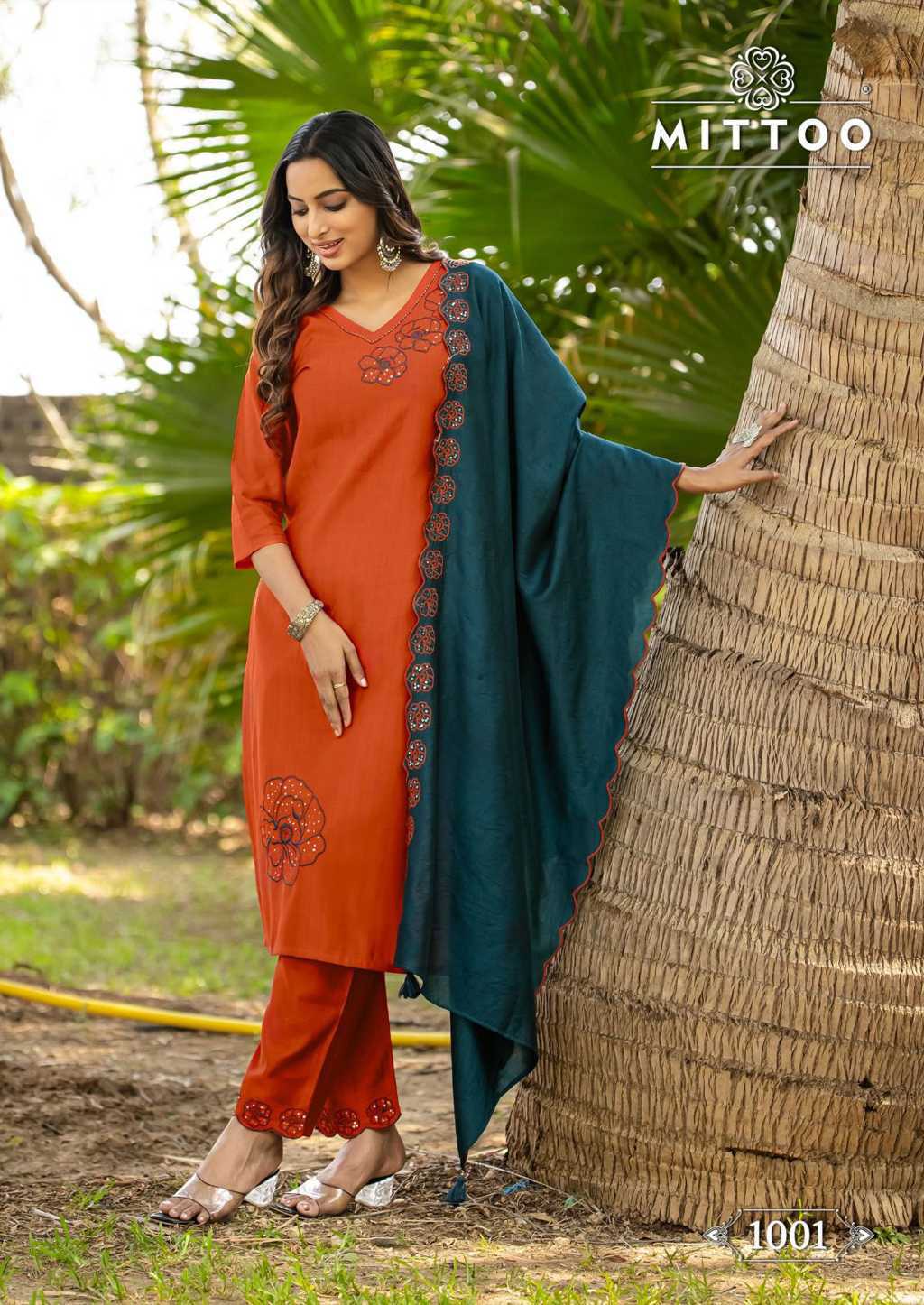 Mittoo Elite Kurti with Dupatta Bottom Viscose Catalog 6 Pcs (7) Mittoo Elite Kurti with Dupatta Bottom Viscose Catalog 6 Pcs - Image 8