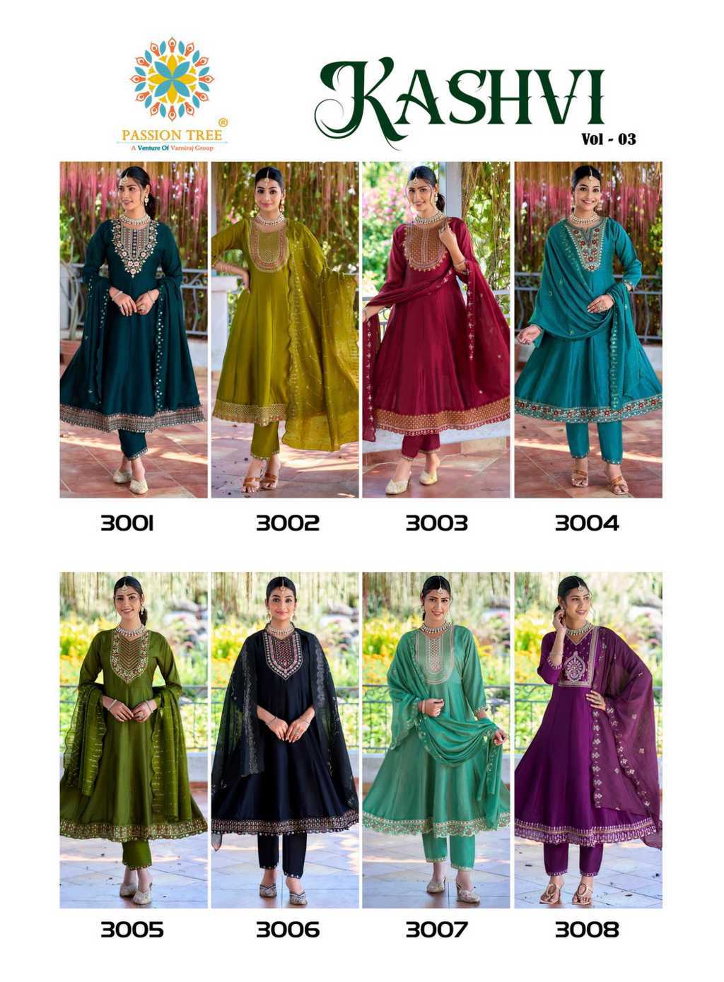Passion Tree Kashvi Vol 3 Kurti with Dupatta Bottom Silk Catalog 8 Pcs (11) Passion Tree Kashvi Vol 3 Kurti with Dupatta Bottom Silk Catalog 8 Pcs - Image 12