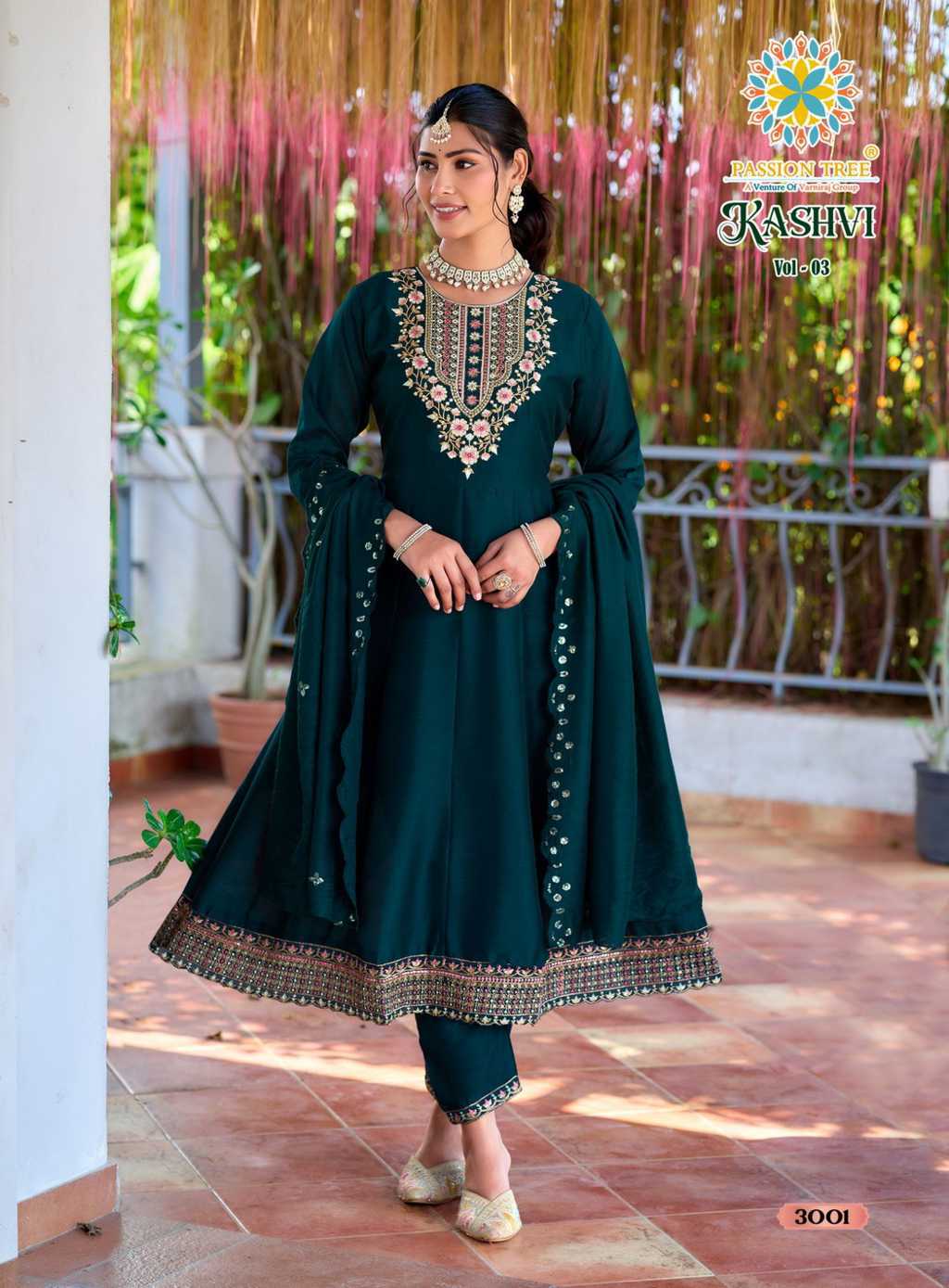 Passion Tree Kashvi Vol 3 Kurti with Dupatta Bottom Silk Catalog 8 Pcs (4) Passion Tree Kashvi Vol 3 Kurti with Dupatta Bottom Silk Catalog 8 Pcs - Image 5