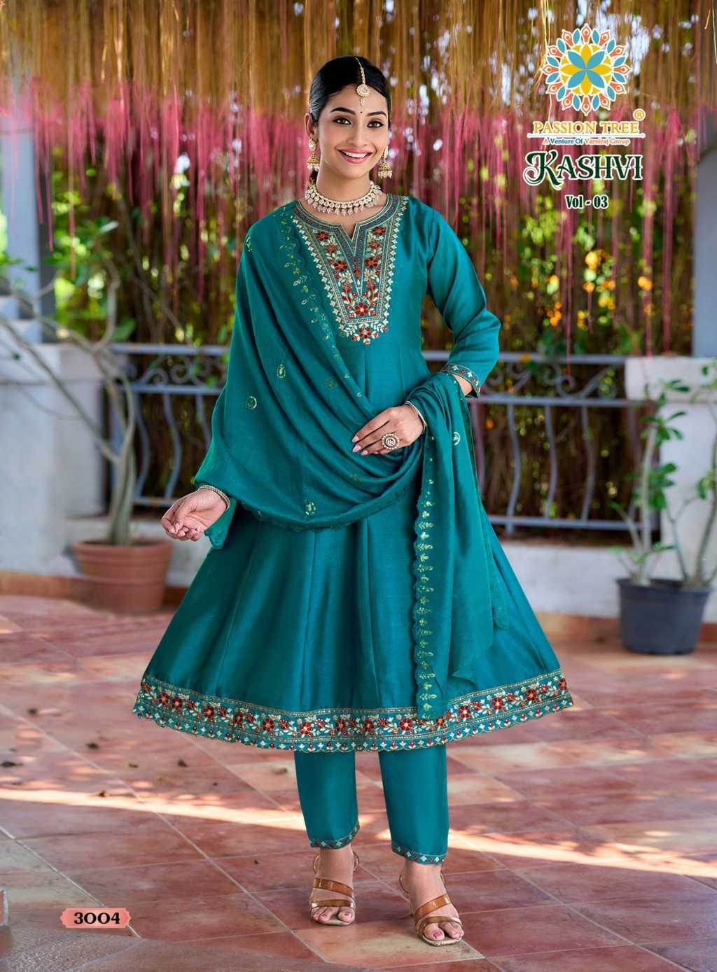 Passion Tree Kashvi Vol 3 Kurti with Dupatta Bottom Silk Catalog 8 Pcs (5) Passion Tree Kashvi Vol 3 Kurti with Dupatta Bottom Silk Catalog 8 Pcs - Image 6