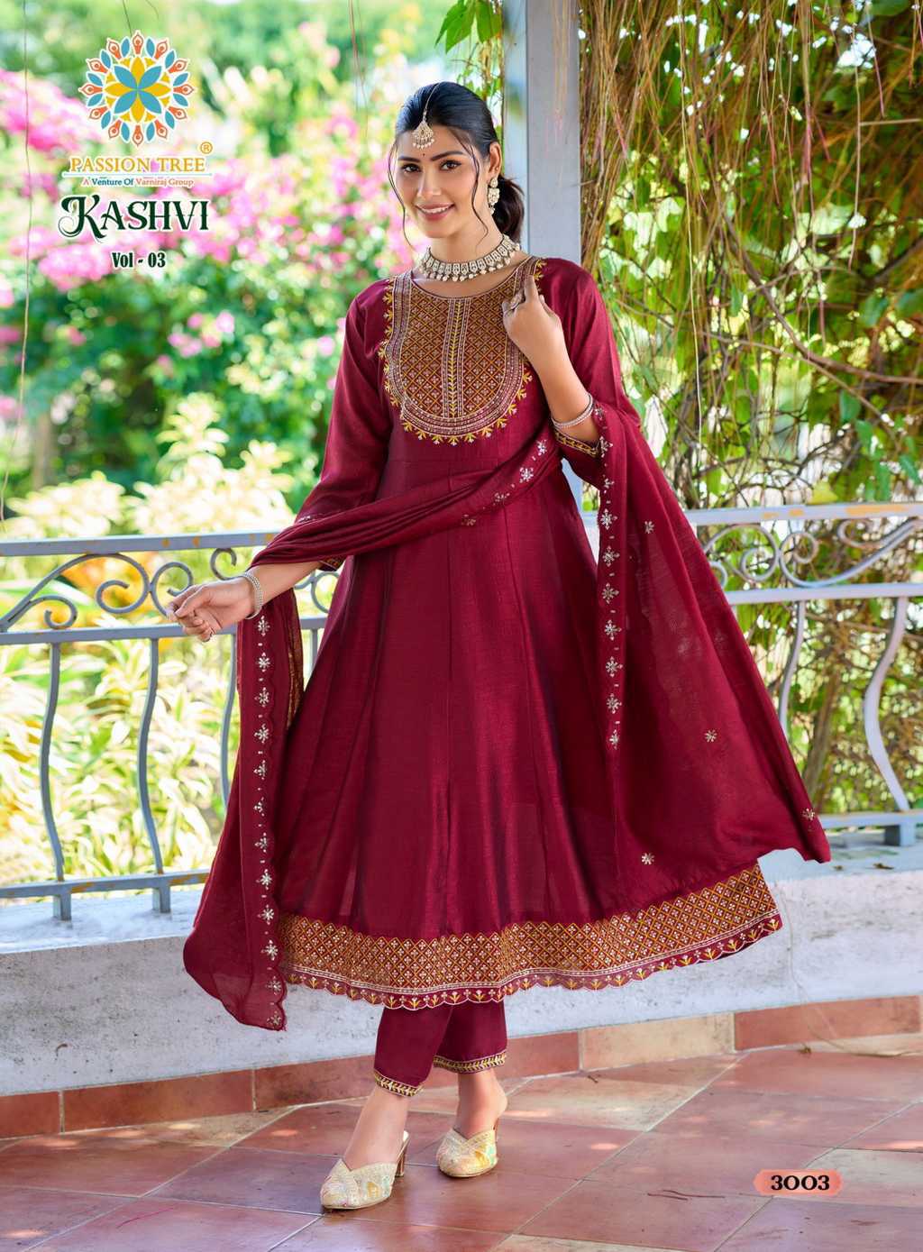 Passion Tree Kashvi Vol 3 Kurti with Dupatta Bottom Silk Catalog 8 Pcs (6) Passion Tree Kashvi Vol 3 Kurti with Dupatta Bottom Silk Catalog 8 Pcs - Image 7