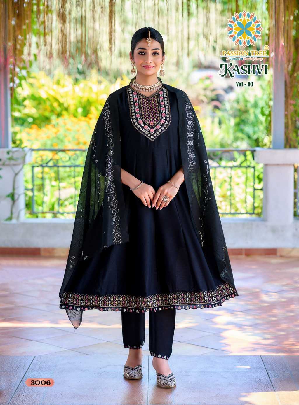 Passion Tree Kashvi Vol 3 Kurti with Dupatta Bottom Silk Catalog 8 Pcs (7) Passion Tree Kashvi Vol 3 Kurti with Dupatta Bottom Silk Catalog 8 Pcs - Image 8