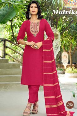 Passion Tree Malvika Vol 4 Kurti with Dupatta Bottom Fancy Catalog 7 Pcs