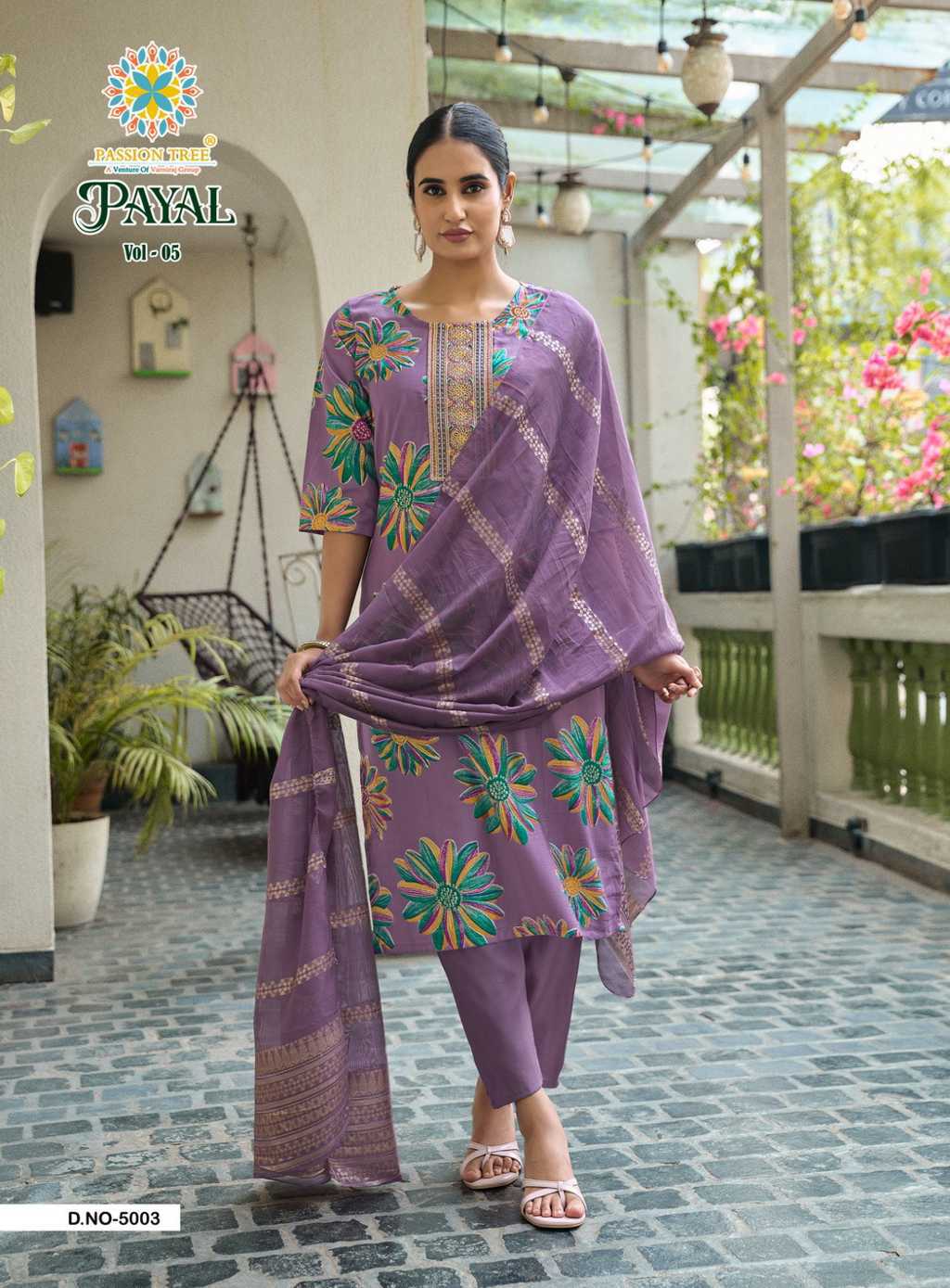 Passion Tree Payal Vol 5 Kurti with Dupatta Bottom Fancy Catalog 8 Pcs (5) Passion Tree Payal Vol 5 Kurti with Dupatta Bottom Fancy Catalog 8 Pcs - Image 6