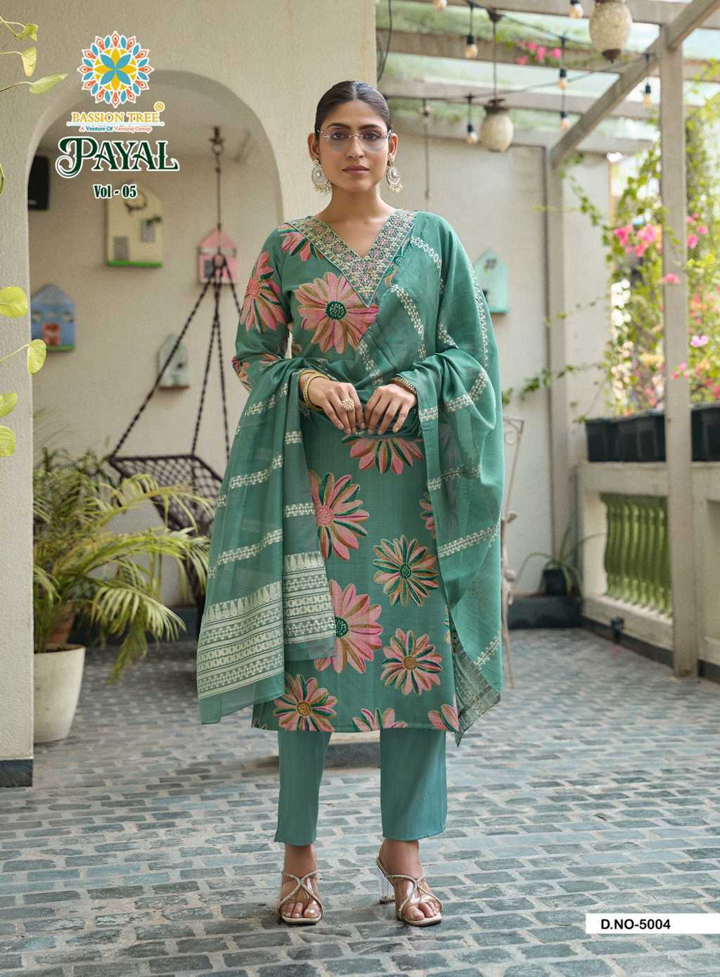 Passion Tree Payal Vol 5 Kurti with Dupatta Bottom Fancy Catalog 8 Pcs (6) Passion Tree Payal Vol 5 Kurti with Dupatta Bottom Fancy Catalog 8 Pcs - Image 7