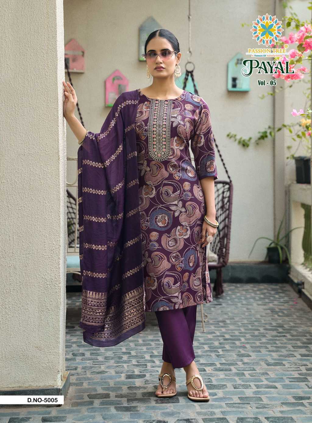 Passion Tree Payal Vol 5 Kurti with Dupatta Bottom Fancy Catalog 8 Pcs (7) Passion Tree Payal Vol 5 Kurti with Dupatta Bottom Fancy Catalog 8 Pcs - Image 8
