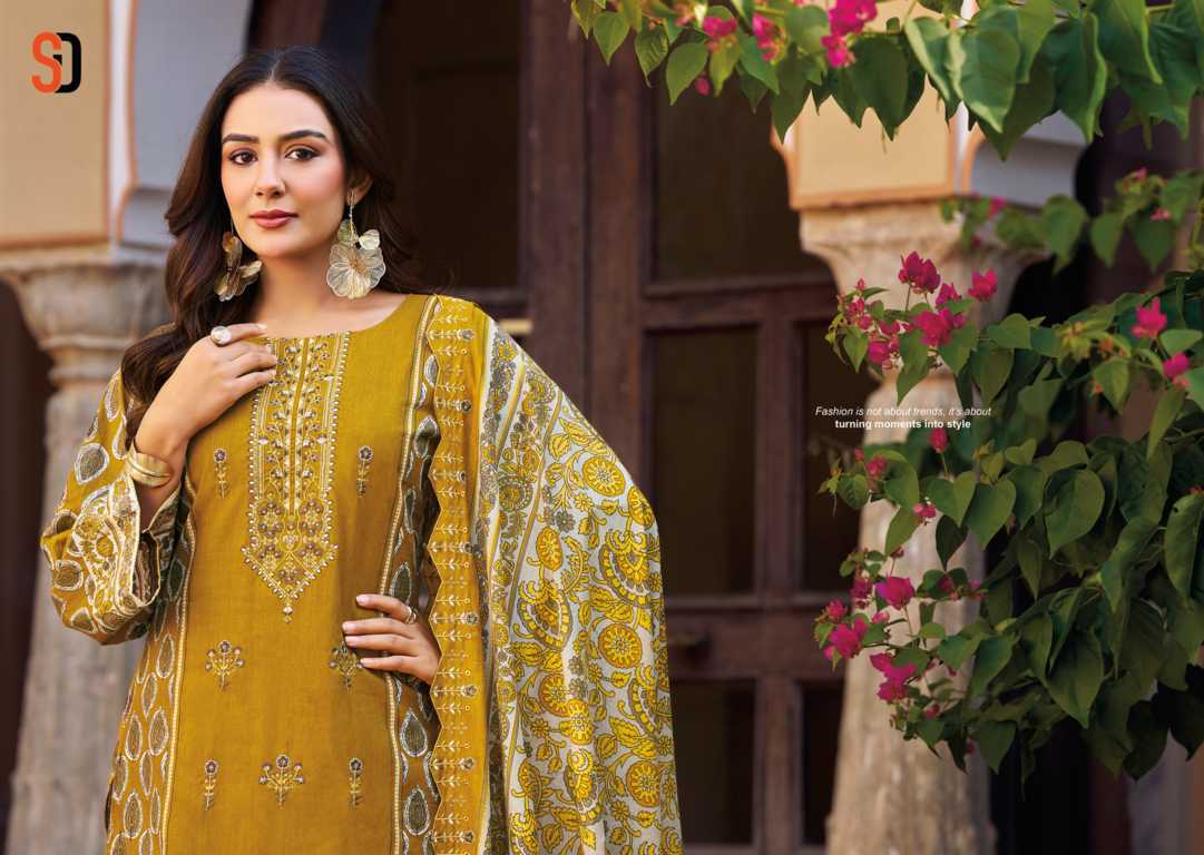 Shraddha Bin Saeed Lawn Collection Vol 16 Salwar Suit Catalog 8 Pcs (4) Shraddha Bin Saeed Lawn Collection Vol 16 Salwar Suit Catalog 8 Pcs - Image 5