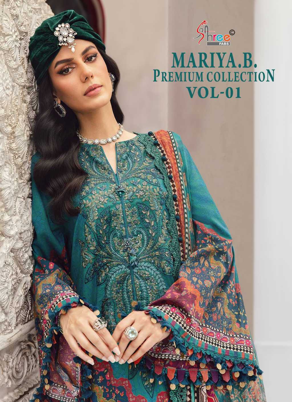 Shree Fabs Mariya B Premium Collection Vol 1 Chiffon Cotton Salwar Suit Catalog 7 Pcs (1) Shree Fabs Mariya B Premium Collection Vol 1 Chiffon Cotton Salwar Suit Catalog 7 Pcs - Image 2