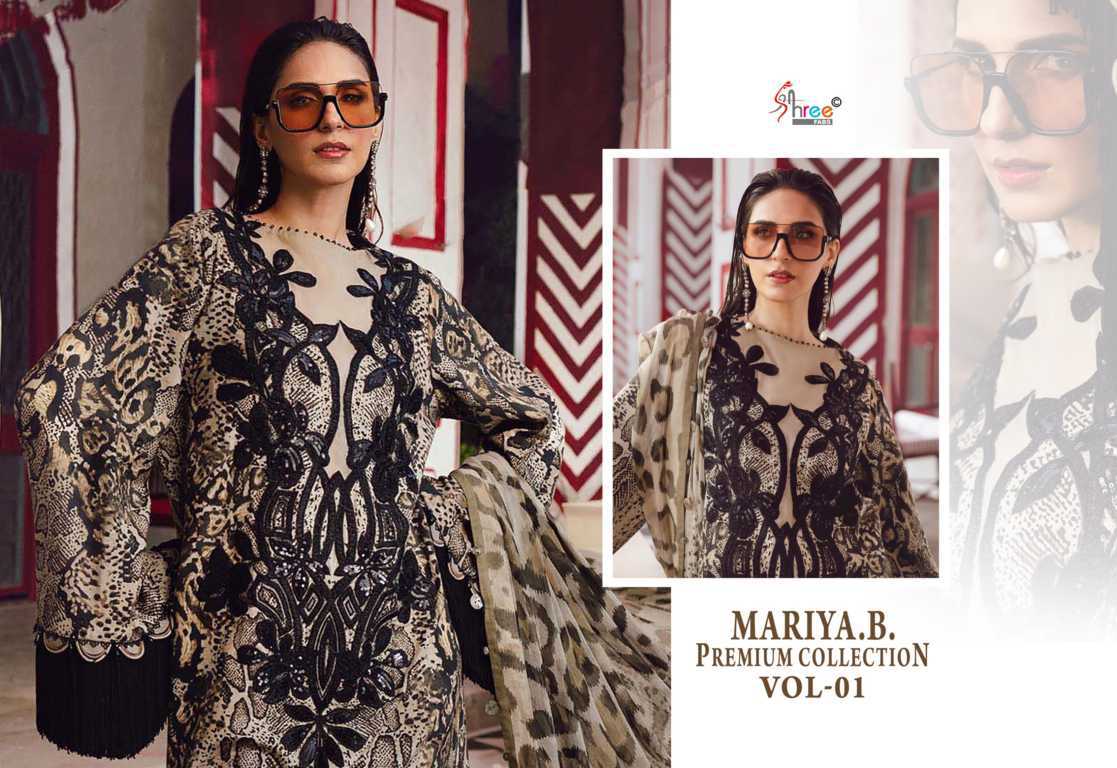 Shree Fabs Mariya B Premium Collection Vol 1 Chiffon Cotton Salwar Suit Catalog 7 Pcs (8) Shree Fabs Mariya B Premium Collection Vol 1 Chiffon Cotton Salwar Suit Catalog 7 Pcs - Image 9