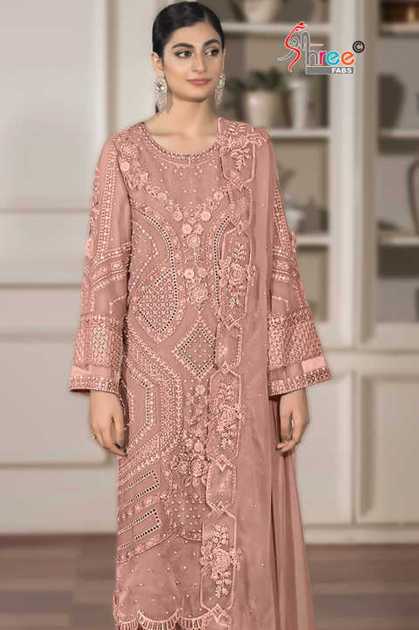 Shree Fabs SF 5555 A-D Chiffon Salwar Suit Catalog 4 Pcs Shree Fabs SF 5555 A-D Chiffon Salwar Suit Catalog 4 Pcs