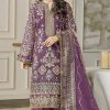 Shree Fabs SF 5557 A-D Chiffon Salwar Suit Catalog 4 Pcs