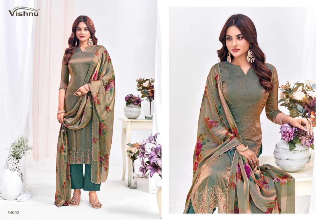 Vishnu Farhana Silk Salwar Suit Catalog 9 Pcs (7) Vishnu Farhana Silk Salwar Suit Catalog 9 Pcs - Image 8