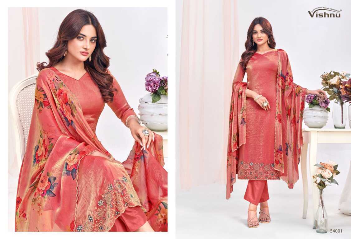 Vishnu Farhana Silk Salwar Suit Catalog 9 Pcs (8) Vishnu Farhana Silk Salwar Suit Catalog 9 Pcs - Image 9