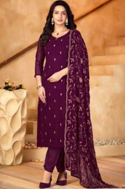 Vishnu Shabnam Georgette Salwar Suit Catalog 9 Pcs 247x371 - Surat Fabrics