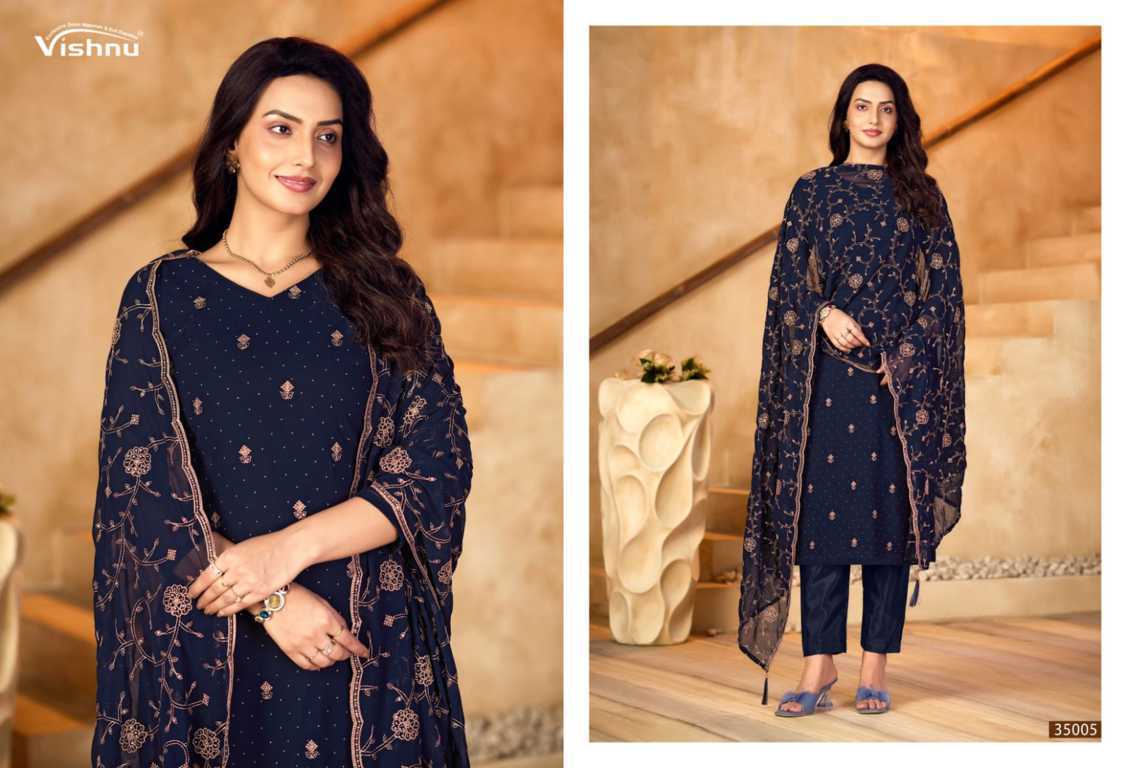 Vishnu Shabnam Georgette Salwar Suit Catalog 9 Pcs (4) Vishnu Shabnam Georgette Salwar Suit Catalog 9 Pcs - Image 5