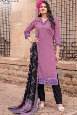 Wooglee Rajrani Kurti with Dupatta Bottom Viscose Catalog 6 Pcs 247x371 - Surat Fabrics