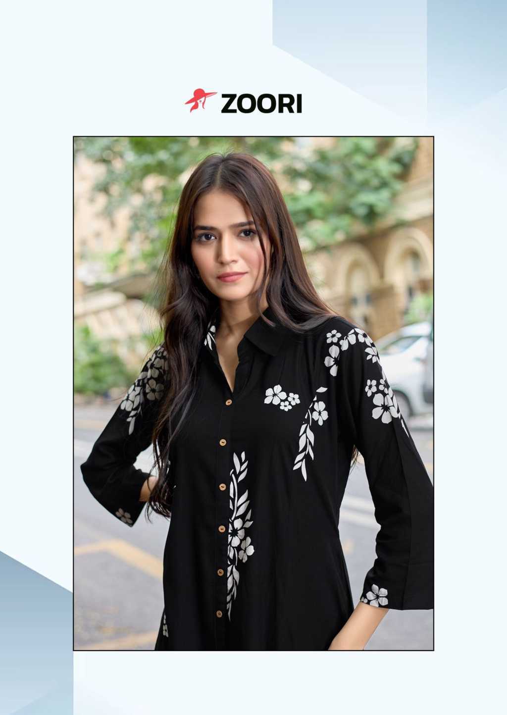 Zoori Alexa Vol 4 Rayon Kurti with Bottom Catalog 6 Pcs (2) Zoori Alexa Vol 4 Rayon Kurti with Bottom Catalog 6 Pcs - Image 3