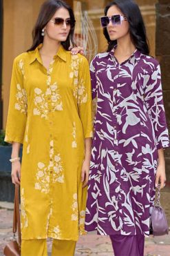 Zoori Alexa Vol 4 Rayon Kurti with Bottom Catalog 6 Pcs 247x371 - Surat Fabrics