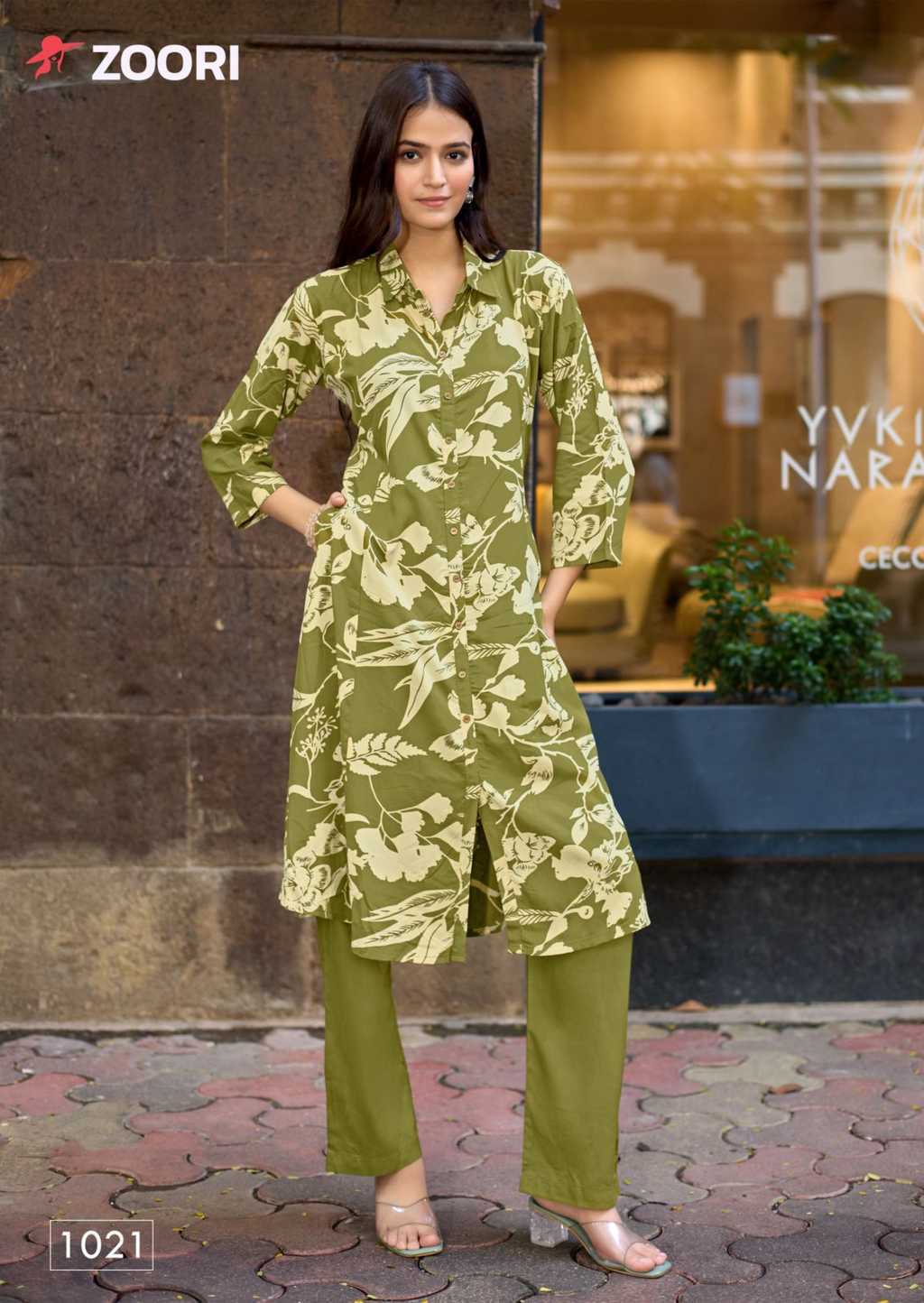 Zoori Alexa Vol 4 Rayon Kurti with Bottom Catalog 6 Pcs (8) Zoori Alexa Vol 4 Rayon Kurti with Bottom Catalog 6 Pcs - Image 9