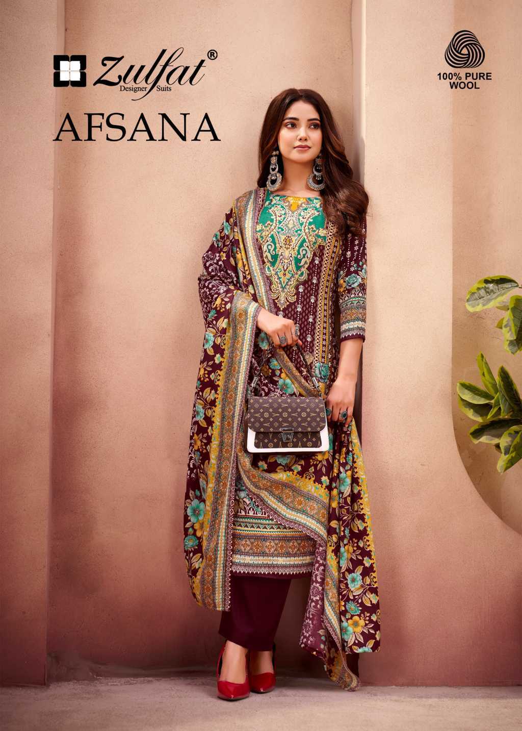 Zulfat Afsana by Belliza Pashmina Salwar Suit Catalog 4 Pcs (1) Zulfat Afsana by Belliza Pashmina Salwar Suit Catalog 4 Pcs - Image 2