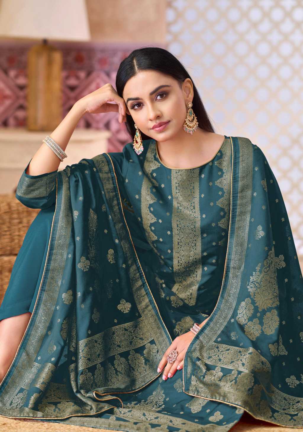 Alok Hum Safar Vol 4 Viscose Salwar Suit Catalog 6 Pcs (1) Alok Hum Safar Vol 4 Viscose Salwar Suit Catalog 6 Pcs - Image 2