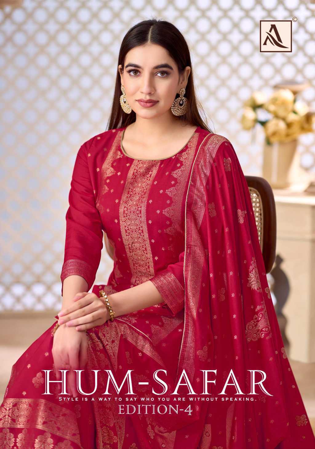 Alok Hum Safar Vol 4 Viscose Salwar Suit Catalog 6 Pcs (13) Alok Hum Safar Vol 4 Viscose Salwar Suit Catalog 6 Pcs - Image 14