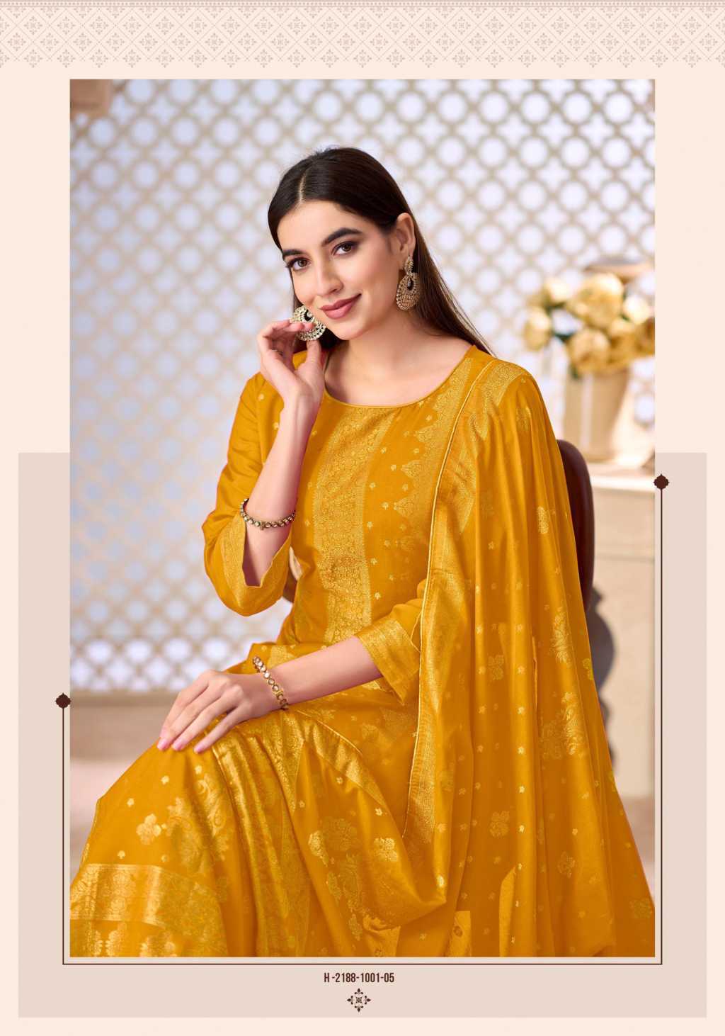 Alok Hum Safar Vol 4 Viscose Salwar Suit Catalog 6 Pcs (3) Alok Hum Safar Vol 4 Viscose Salwar Suit Catalog 6 Pcs - Image 4
