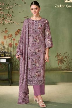 Alok Zarkan Queen Cotton Salwar Suit Catalog 6 Pcs