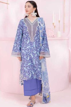Alzohaib Ibaris Vol 1 Chiffon Cotton Salwar Suit Catalog 4 Pcs