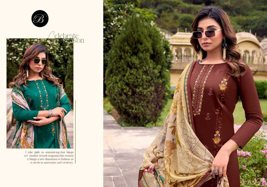 Belliza Zarqash Vol 14 Cotton Salwar Suit Catalog 6 Pcs (8) Belliza Zarqash Vol 14 Cotton Salwar Suit Catalog 6 Pcs - Image 9