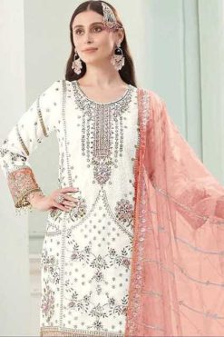 Bilqis B 239 A-D Chiffon Salwar Suit Catalog 4 Pcs