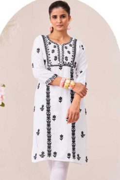 Blue Hills Boston Rayon Kurti Catalog 6 Pcs