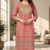 Blue Hills Cotton Stripe Kurti Catalog 2 Pcs Blue Hills Cotton Stripe Kurti Catalog 2 Pcs