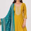Blue Hills Noor Jahan Kurti with Dupatta Bottom Rayon Catalog 6 Pcs