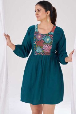 Blue Hills Paris Vol 3 Rayon Kurti Catalog 3 Pcs