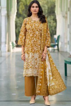 Deepsy Bin Saeed Lawn Collection Vol 18 Salwar Suit Catalog 8 Pcs