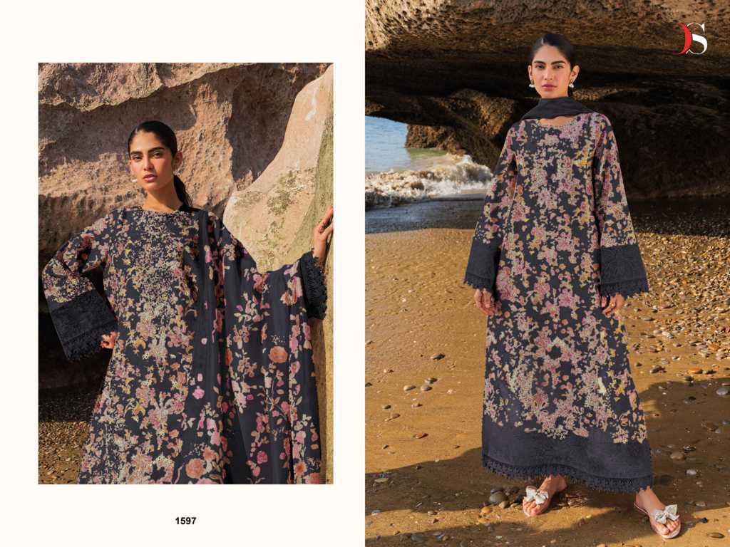 Deepsy Jade Premium Vol 3 Chiffon Cotton Salwar Suit Catalog 8 Pcs (12) Deepsy Jade Premium Vol 3 Chiffon Cotton Salwar Suit Catalog 8 Pcs - Image 13