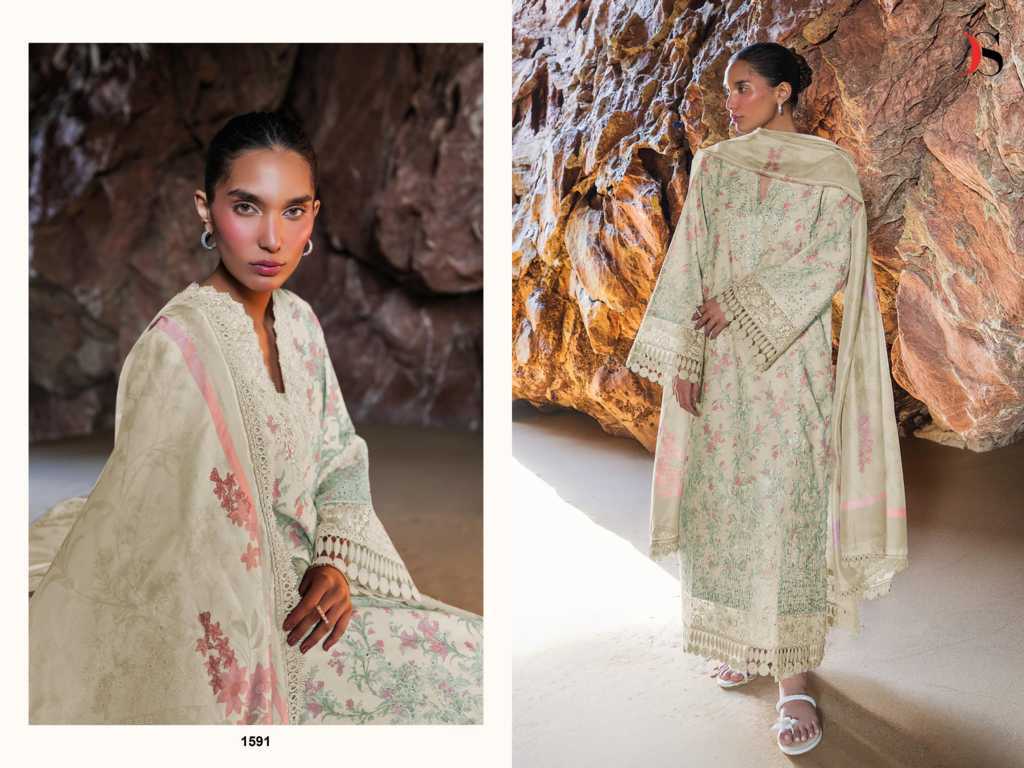 Deepsy Jade Premium Vol 3 Chiffon Cotton Salwar Suit Catalog 8 Pcs (3) Deepsy Jade Premium Vol 3 Chiffon Cotton Salwar Suit Catalog 8 Pcs - Image 4