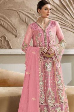 Elan Studio Maria B Chiffons E 7 A-D Chiffon Salwar Suit Catalog 4 Pcs