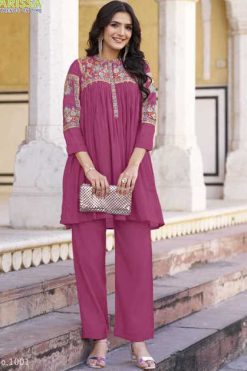 Karissa Ishika CO ORD Viscose Wholesale Catalog 4 Pcs