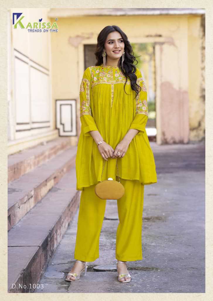 Karissa Ishika CO ORD Viscose Wholesale Catalog 4 Pcs (3) Karissa Ishika CO ORD Viscose Wholesale Catalog 4 Pcs - Image 4