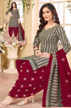 Miss World Choice Aaliya Vol 15 Cotton Salwar Suit Catalog 10 Pcs