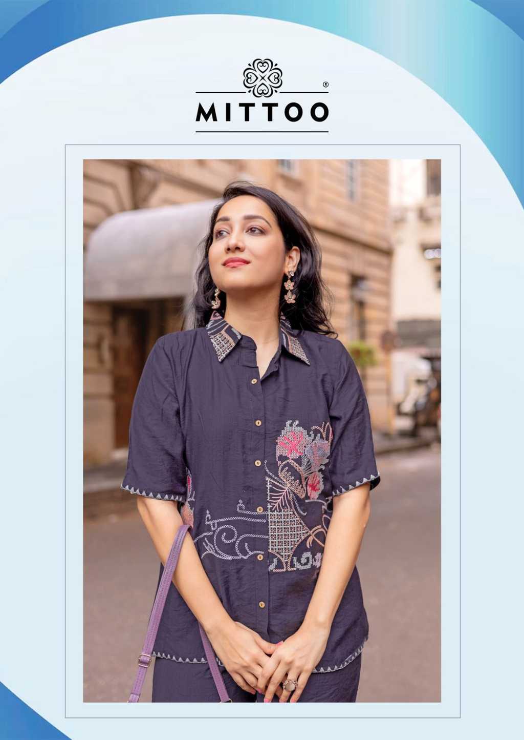 Mittoo Cool Line Viscose Kurti with Bottom Catalog 5 Pcs (2) Mittoo Cool Line Viscose Kurti with Bottom Catalog 5 Pcs - Image 3