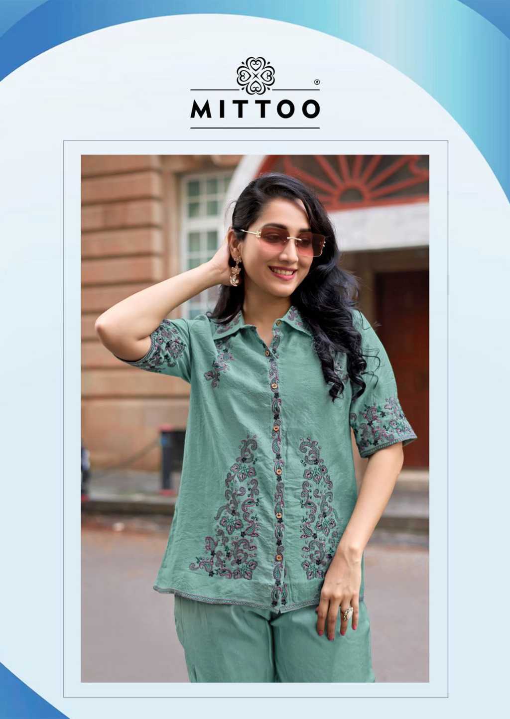 Mittoo Cool Line Viscose Kurti with Bottom Catalog 5 Pcs (6) Mittoo Cool Line Viscose Kurti with Bottom Catalog 5 Pcs - Image 7
