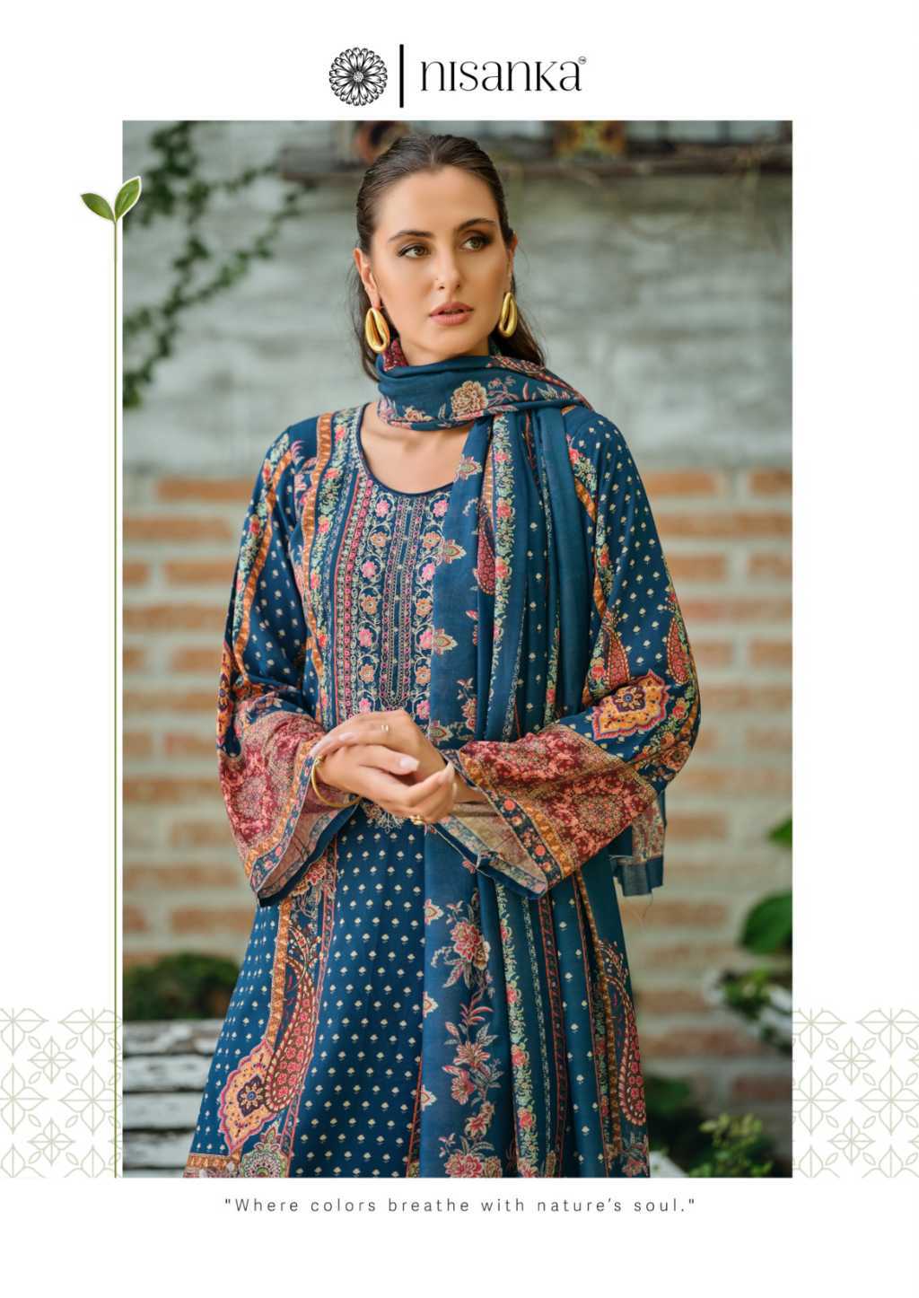 Nisanka Alizeh Cotton Salwar Suit Catalog 4 Pcs (1) Nisanka Alizeh Cotton Salwar Suit Catalog 4 Pcs - Image 2